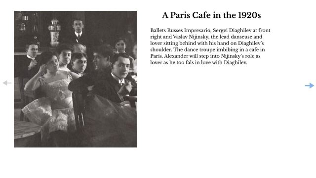 Slide 59: A Paris Cafe in the 1920s