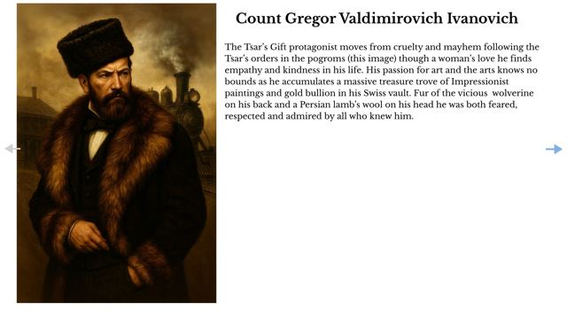 Slide 35: Count Gregor Valdimirovich Ivanovich