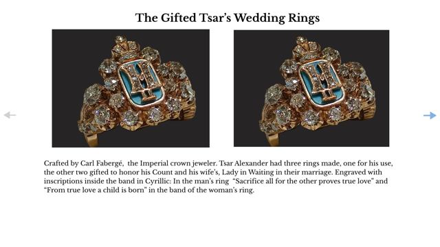 Slide 39: The Gifted Tsar’s Wedding Rings