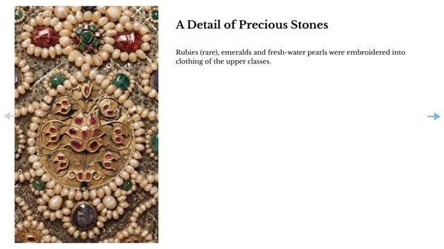 Slide 32: A Detail of Precious Stones