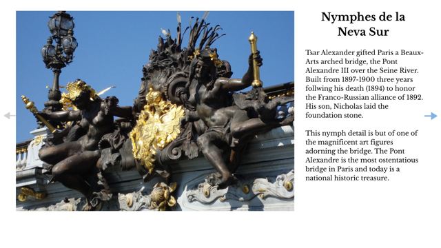 Slide 28: Nymphes de la — Neva Sur