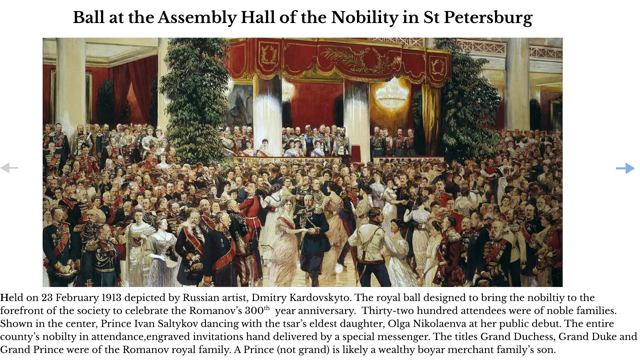 Slide 56: Ball at the Assembly Hall of the Nobility in St Petersburg