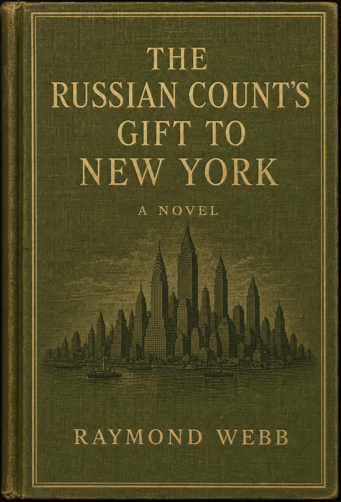 Cover of The Russian Count's Gift to New York, book 2 of the Gift trilogy